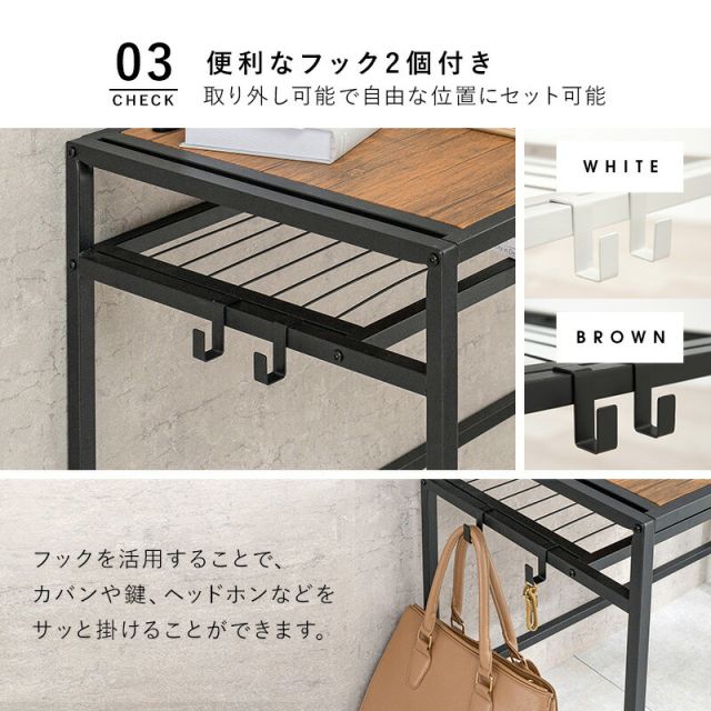 スーパSALE10倍＆4時間限定10％OFF デスクチェアセット-LDC-棚付き 90×50×72cm