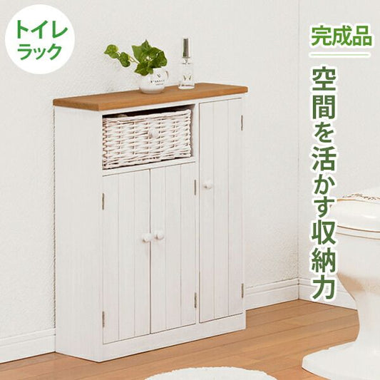 スーパSALE10倍＆4時間限定10％OFF トイレラック-6459 50×16×62cm