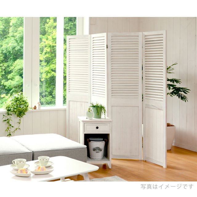 スーパSALE10倍＆4時間限定10％OFF パーテーション-MS-ルーバー 40×148cm×3連