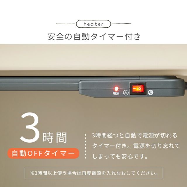 スーパSALE10倍＆4時間限定10％OFF ヒーター+デスク２点セット-VT- 80×45×69cm