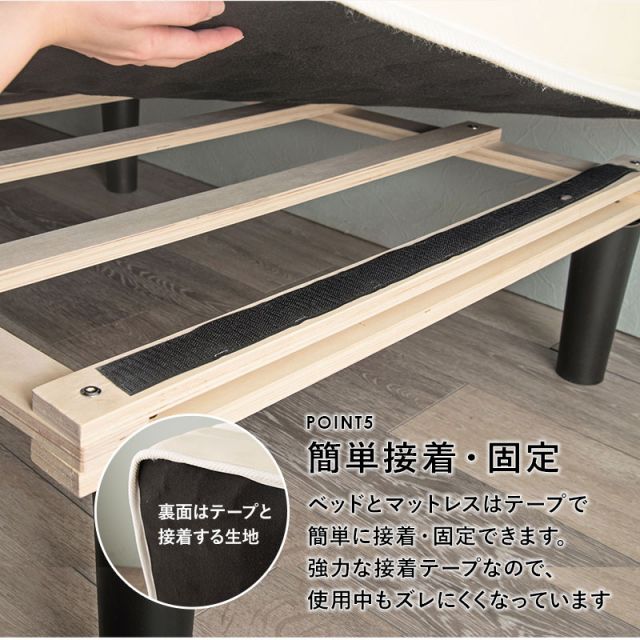 マラソン10倍中 ボンネルコイルマットレスベッド シングル