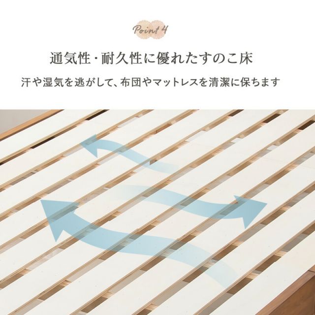 マラソン10倍中 ミドルベッド シングル