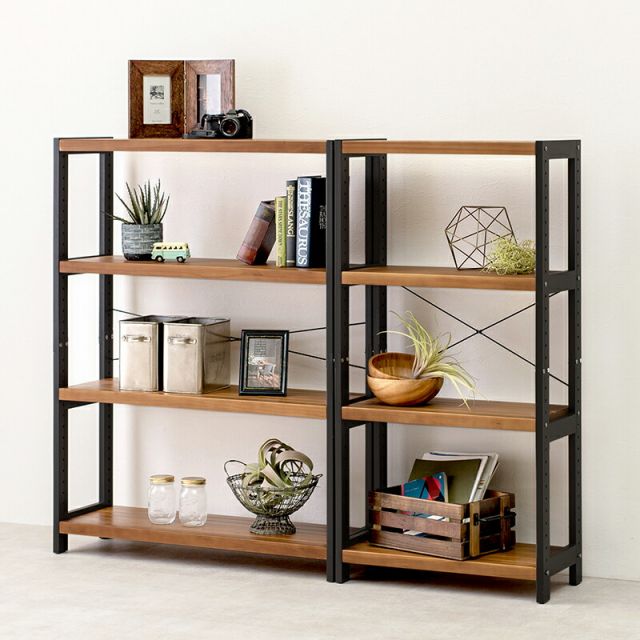 ラック-MCC-天然木 90×30×120cm