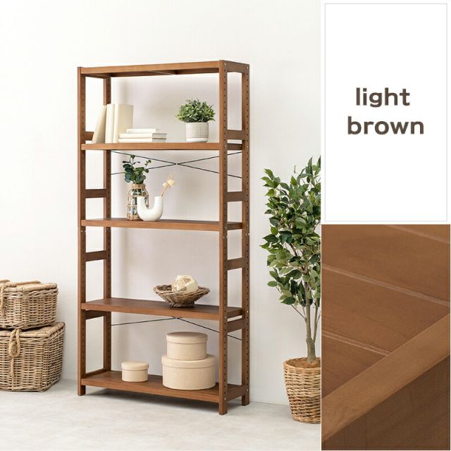 ラック-MCC-天然木 90×30×180cm