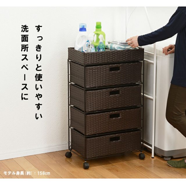 スーパSALE10倍＆4時間限定10％OFF ランドリー 通常タイプ 50.5×30.5×85cm