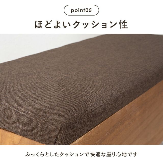 スーパSALE10倍＆4時間限定10％OFF 収納付きベンチ-MBC 40×28×37cm
