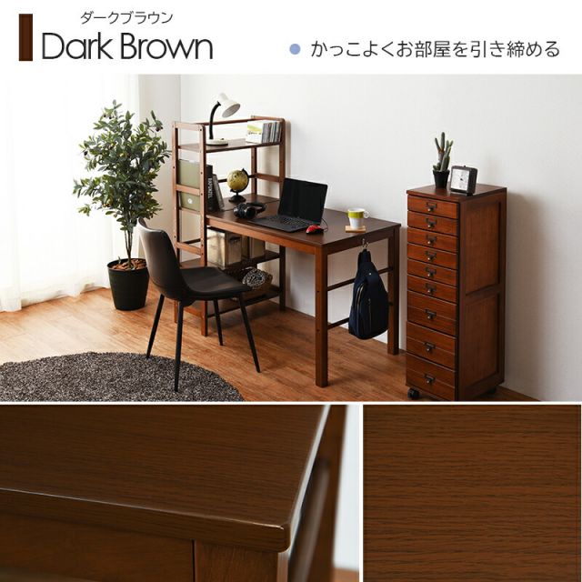 スーパSALE10倍＆4時間限定10％OFF 棚付デスク-VD- 120×62×120cm