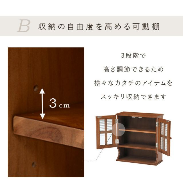 スーパSALE10倍＆4時間限定10％OFF 調味料ラック-MUD-2扉 45×19×50cm