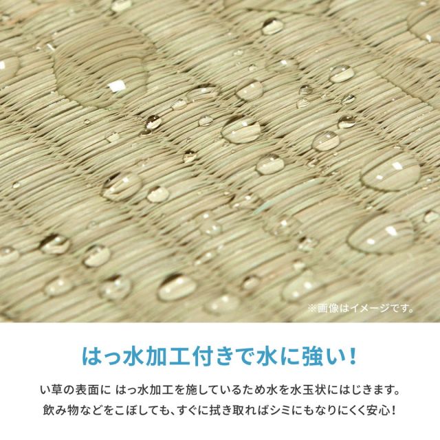 スーパSALE10倍＆4時間限定10％OFF い草カーペット 白馬（はくば） 本間 3畳（191×286）