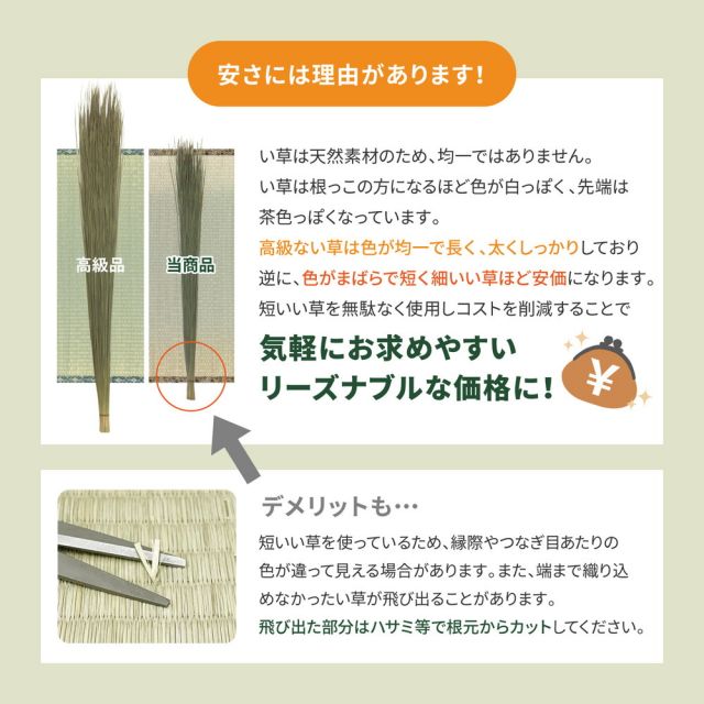 スーパSALE10倍＆4時間限定10％OFF い草カーペット 柳川（やながわ） 江戸間 10帖（440×352）