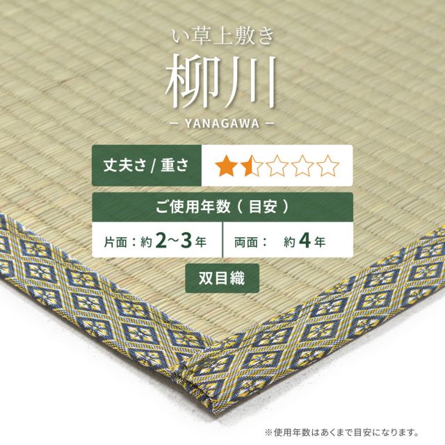 スーパSALE10倍＆4時間限定10％OFF い草カーペット 柳川（やながわ） 本間 10帖（477×382）