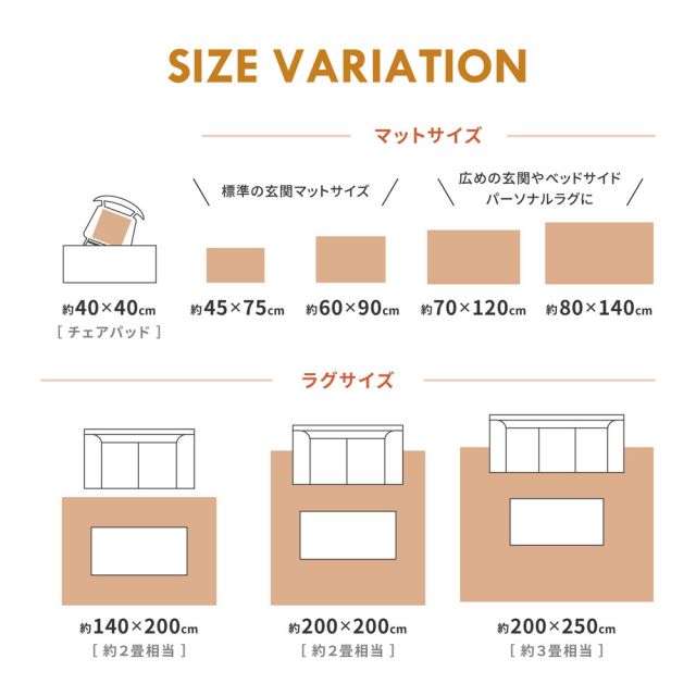 スーパSALE10倍＆4時間限定10％OFF ギャッベマット/ラグ LORRI BUFF 70×120cm