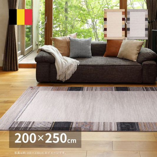 スーパSALE10倍＆4時間限定10％OFF ベルギー製 ウィルトンラグ INFINITY アルガス 200×250cm