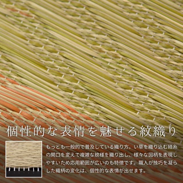 スーパSALE10倍＆4時間限定10％OFF 国産い草ラグ（裏貼り） レーヴ  191×250cm