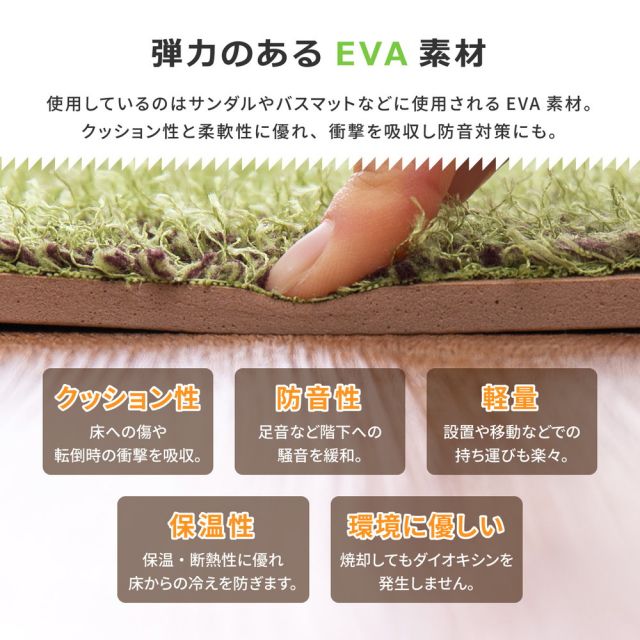 スーパSALE10倍＆4時間限定10％OFF 芝生風ジョイントマット シーヴァ 27枚セット 60×60×0.8cm