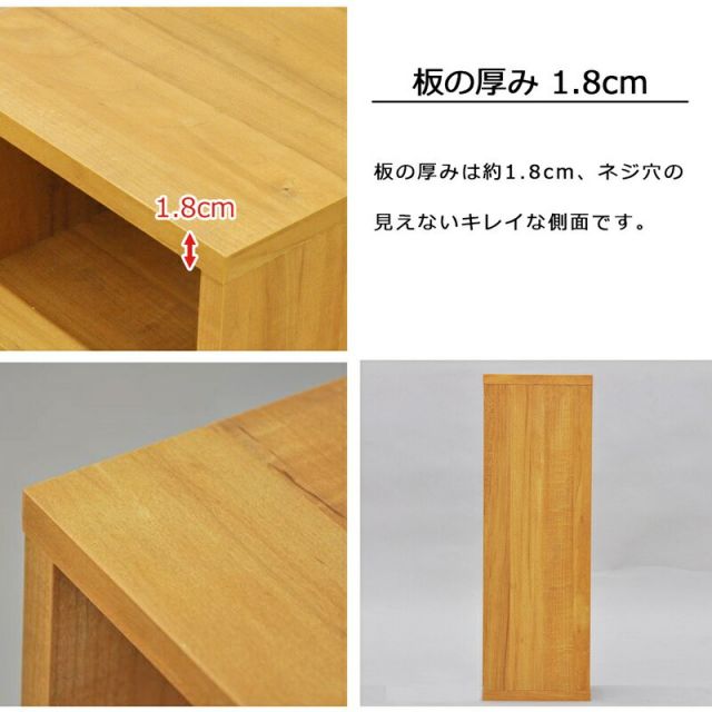 スーパSALE10倍＆4時間限定10％OFF オープンラックシリーズ ブラウンタイプ 幅30×高さ20cm