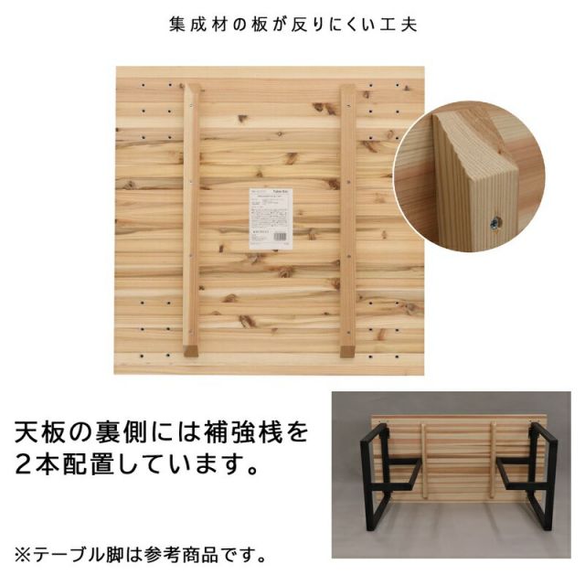 スーパSALE10倍＆4時間限定10％OFF テーブル天板 幅75 幅75×奥行75cm