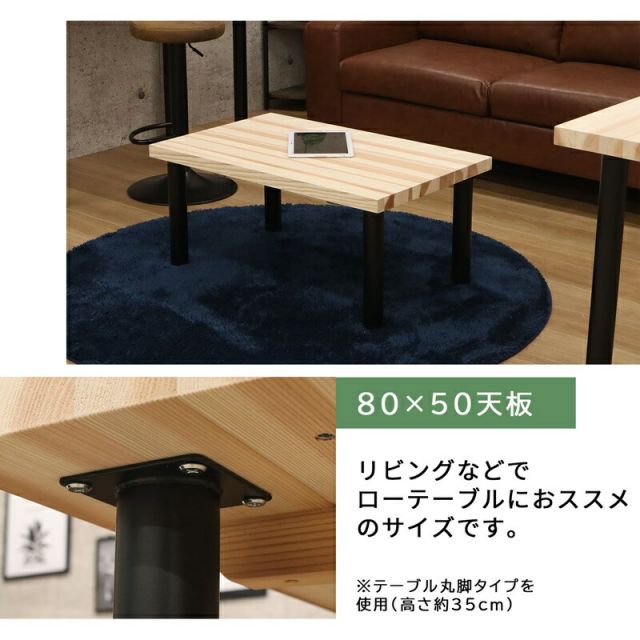 スーパSALE10倍＆4時間限定10％OFF テーブル天板 幅80 幅80×奥行50cm