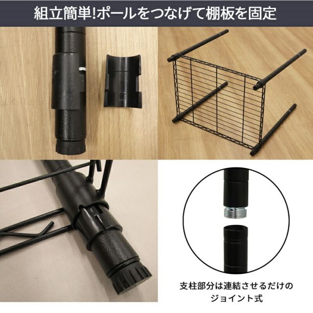 スーパSALE10倍＆4時間限定10％OFF ネーロシリーズ 4段 W120 幅120×奥行き45cm