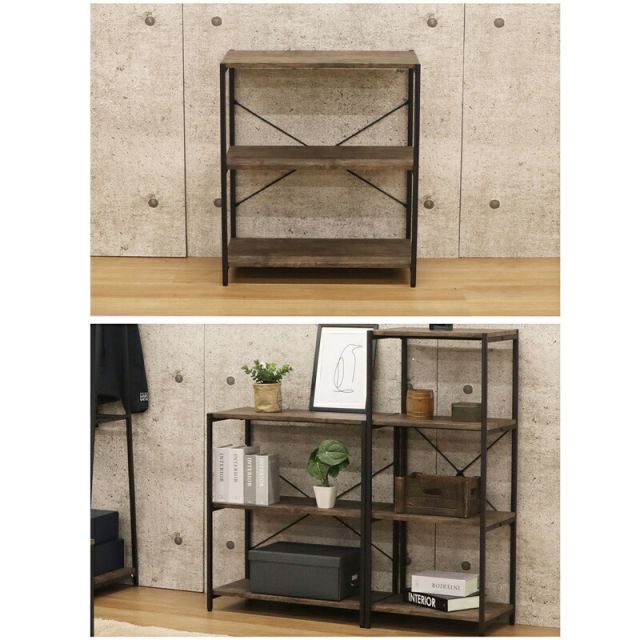 スーパSALE10倍＆4時間限定10％OFF バルネシリーズ ラック 3段（幅60cm）