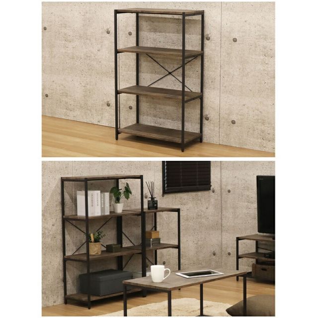 スーパSALE10倍＆4時間限定10％OFF バルネシリーズ ラック 4段（幅60cm）