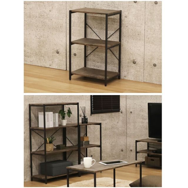 スーパSALE10倍＆4時間限定10％OFF バルネシリーズ ヴィンテージスリム 3段（幅42.2cm）