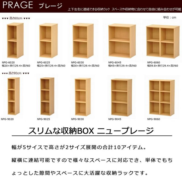 スーパSALE10倍＆4時間限定10％OFF ニュープレージ 収納BOX/ミドルタイプ 幅30×奥行29×高さ60cm
