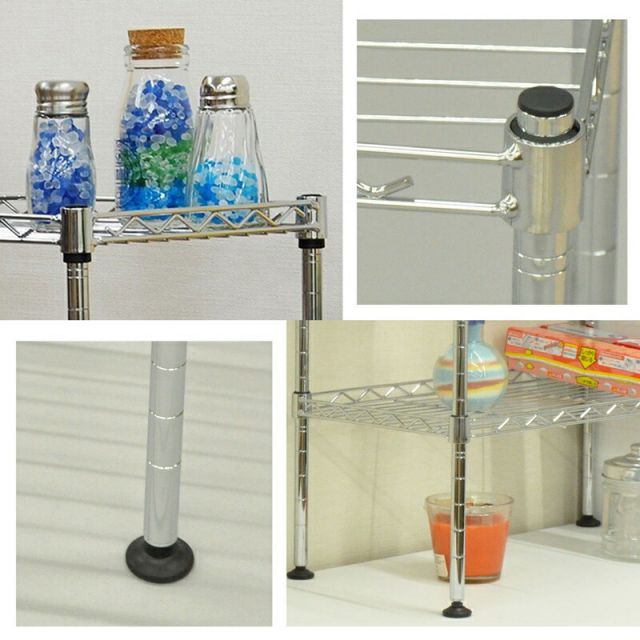 スーパSALE10倍＆4時間限定10％OFF ミニラック 2段 幅45×奥行き25cm