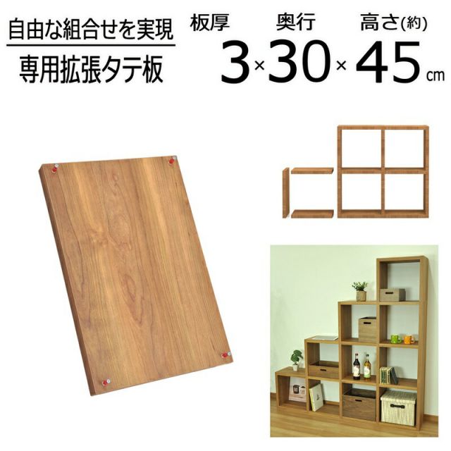 スーパSALE10倍＆4時間限定10％OFF レクタックス拡張 タテ板 高さ44.6cm