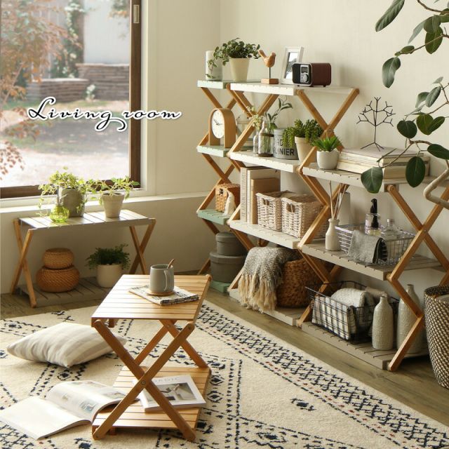 スーパSALE10倍＆4時間限定10％OFF マルチラック オープンラック フリーラック シェルフ ラック 折りたたみ クローゼット キッチン 押入れ キャンプ ガーデニング 本棚 子供部屋 ランドセル コンパクト 家具 ディスプレイ ホワイト ワイド 2段