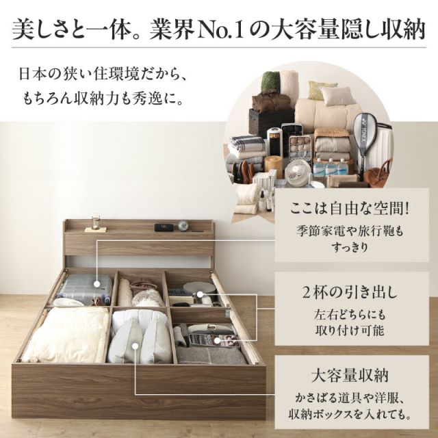 ベッド ショート丈 ショート シングルベッド セミシングル 収納付き ベッドフレーム ベット コンパクト 小さい 小さめ 省スペース 180cm 収納 収納ベッド 宮付 グレー 白 おしゃれ マットレス付き セミシングル シングル ショート丈