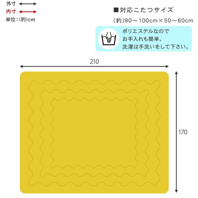 スーパSALE10倍＆4時間限定10％OFF こたつ掛け布団 210x170cm (こたつ布団 長方形 洗える 掛け布団 こたつ 布団 おしゃれ 北欧 省スペース ボア生地 一人暮らし 可愛い)