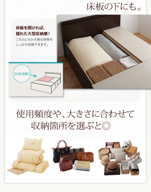スーパSALE10倍＆4時間限定10％OFF 収納付きベッド シングルベッド セミダブルベッド 収納 収納付き 収納ベッド 大容量 収納ボックス 布団 敷き布団 マルチラススーパースプリングマットレス付き シングル 組立設置付
