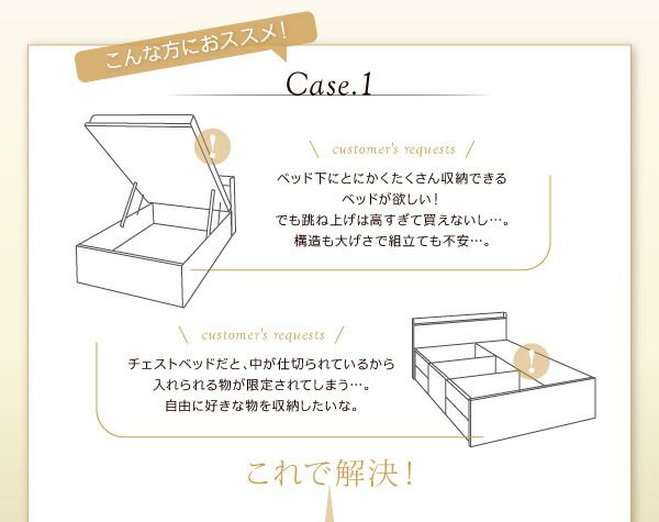 スーパSALE10倍＆4時間限定10％OFF すのこベッド すのこ ベッド シングルベッド ベッドフレーム ベット 収納 収納付き 収納ベッド 跳ね上げ 跳ね上げベッド おしゃれ 薄型プレミアムボンネルコイルマットレス付き セミダブル 深さラージ 組立設置付