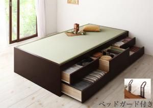 スーパSALE10倍＆4時間限定10％OFF 畳ベッド ベッド マットレス ベッドマットレス ベッドマット 圧縮梱包 腰 高反発 おしゃれ 布団 敷布団 抗菌 中国産畳 ベッドガード付き セミダブル 組立設置付