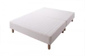 スーパSALE10倍＆4時間限定10％OFF MITAS寝具SELECT 新・移動ラクラク 分割式マットレスベッド  ボンネルコイルマットレスタイプ シングル 脚15cm 組立設置付