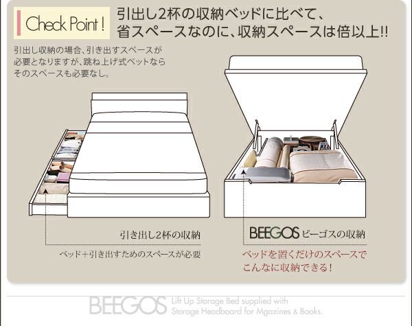 スーパSALE10倍＆4時間限定10％OFF 収納付きベッド シングルベッド セミダブルベッド 収納 収納付き 収納ベッド 大容量 収納ボックス 布団 敷き布団 マルチラススーパースプリング マットレス付き 横開き セミダブル 深さラージ 組立設置付