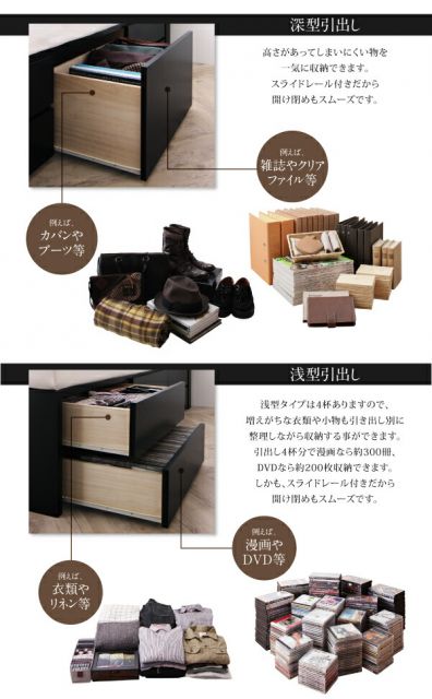 スーパSALE10倍＆4時間限定10％OFF ベッド ダブルベッド ダブル ベット シングルベッド セミダブルベッド ダブルベッド ベッドフレーム マットレス付き 収納付き 収納 収納ベッド グレー 薄型プレミアムポケットコイルマットレス付き ダブル 組立設置付
