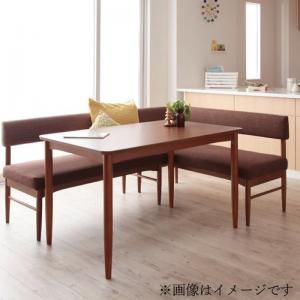 スーパSALE10倍＆4時間限定10％OFF ダイニングセット（テーブル&ソファ） 選べるカバーリング ミックスカラーソファ リビングダイニングセット 3人 3点セット(テーブル+ソファ1脚+アームソファ1脚) W120 組立設置付
