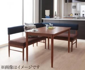 スーパSALE10倍＆4時間限定10％OFF ダイニングセット（テーブル&ソファ） 選べるカバーリング ミックスカラーソファ リビングダイニングセット 3人 3点セット(テーブル+ソファ1脚+アームソファ1脚) W150 組立設置付