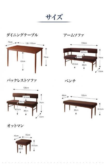 スーパSALE10倍＆4時間限定10％OFF ダイニングテーブル ダイニング リビングダイニングシリーズ ダイニングテーブル単品 W150 組立設置付
