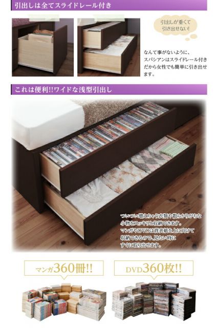 スーパSALE10倍＆4時間限定10％OFF ベッド ダブルベッド ダブル ベット シングルベッド セミダブルベッド ダブルベッド ベッドフレーム マットレス付き 収納付き 収納 収納ベッド グレー マルチラススーパースプリングマットレス付き セミダブル 組立設置付