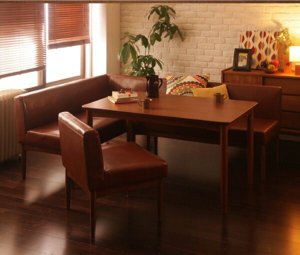 スーパSALE10倍＆4時間限定10％OFF ダイニングテーブル ダイニング レトロモダンカフェテイスト リビングダイニングシリーズ ダイニングテーブル単品 W120 組立設置付