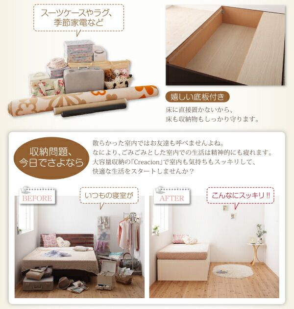 スーパSALE10倍＆4時間限定10％OFF ベッド ダブルベッド ダブル ベット シングルベッド セミダブルベッド ダブルベッド ベッドフレーム マットレス付き 収納付き 収納 薄型プレミアムポケットコイルマットレス付き セミシングル ショート丈 組立設置付