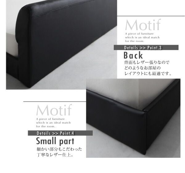 スーパSALE10倍＆4時間限定10％OFF ソフトレザーフロアベッド マルチラススーパースプリングマットレス付き シングル 組立設置付