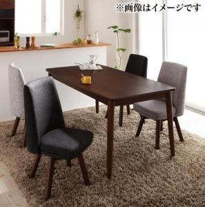 スーパSALE10倍＆4時間限定10％OFF 北欧デザイン らくらく回転チェアダイニング 4人 5点セット(テーブル+チェア4脚) W115 組立設置付