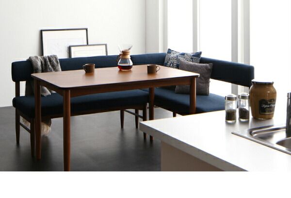 スーパSALE10倍＆4時間限定10％OFF ダイニングテーブル ダイニング  リビングでもダイニングでも使える ソファベンチシリーズ ダイニングテーブル単品 ブラウン W120 組立設置付