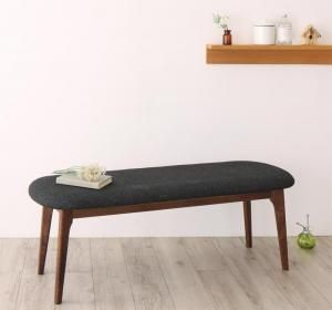 スーパSALE10倍＆4時間限定10％OFF ベンチ 北欧スタイル ダイニング ベンチ単品 ブラウン 2P 組立設置付