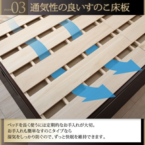 スーパSALE10倍＆4時間限定10％OFF 収納付きベッド シングルベッド セミダブルベッド 収納 収納付き 収納ベッド 大容量 収納ボックス 布団 敷き布団 薄型スタンダードボンネルコイルマットレス付き 縦開き セミダブル 深さラージ 組立設置付