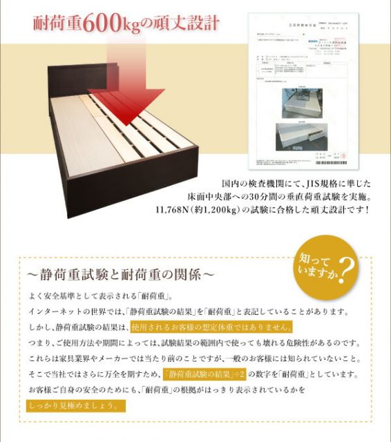 スーパSALE10倍＆4時間限定10％OFF 収納付きベッド シングルベッド セミダブルベッド 収納 収納付き 収納ベッド 大容量 収納ボックス 布団 敷き布団 マルチラススーパースプリングマットレス付き ダブル 組立設置付